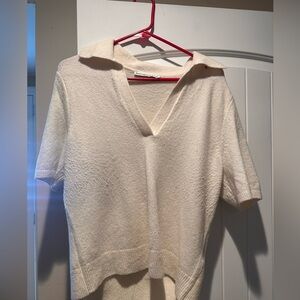 Abercrombie Collared Knit Top